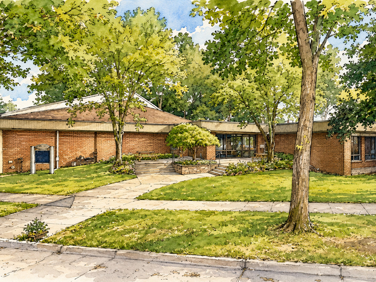Dearborn Christian Fellowship's building at 21360 Donaldson Street, Dearborn, Michigan